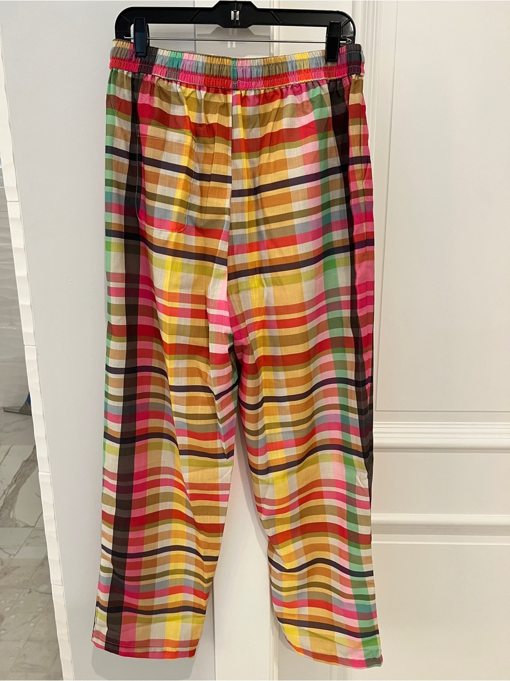 Fun summer plaid pants - Picture 2 of 5